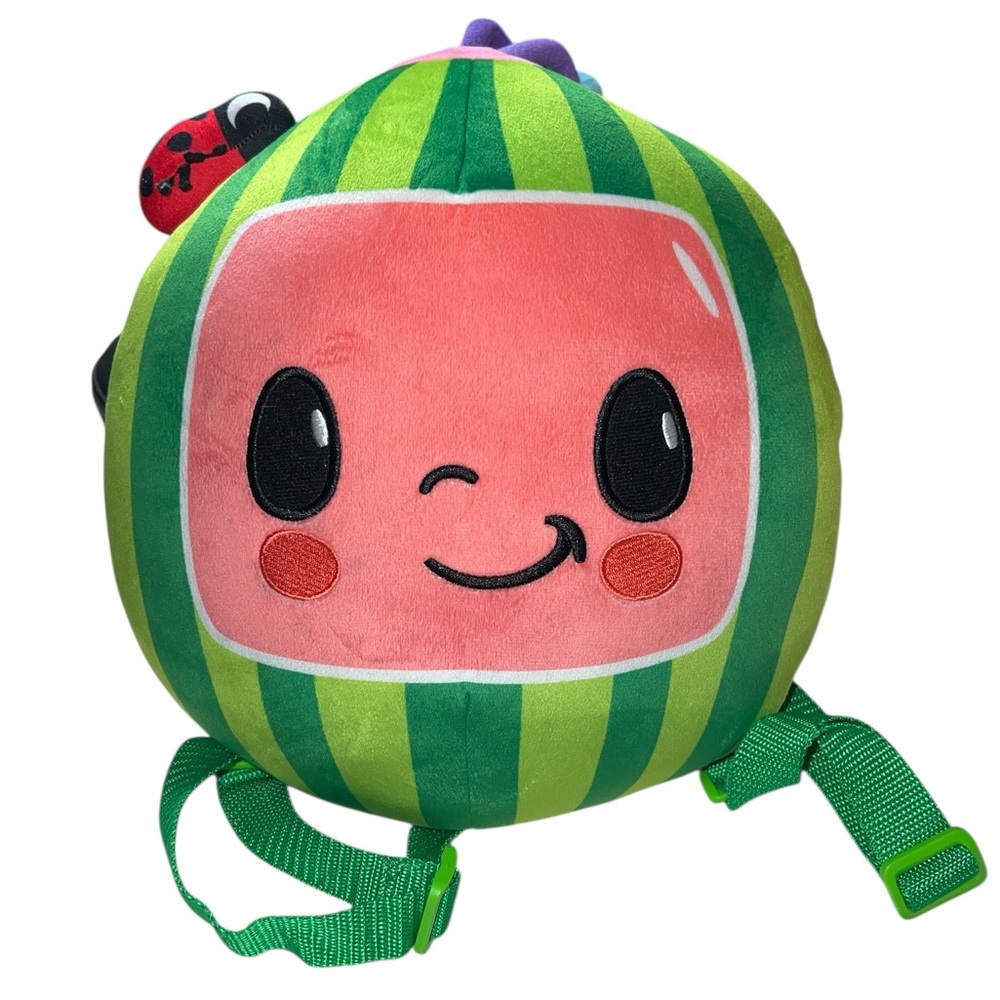Cocomelon Watermelon Kid's Plush Backpack